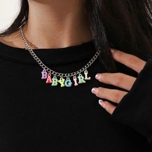 Baby girl necklace Lolita pastel